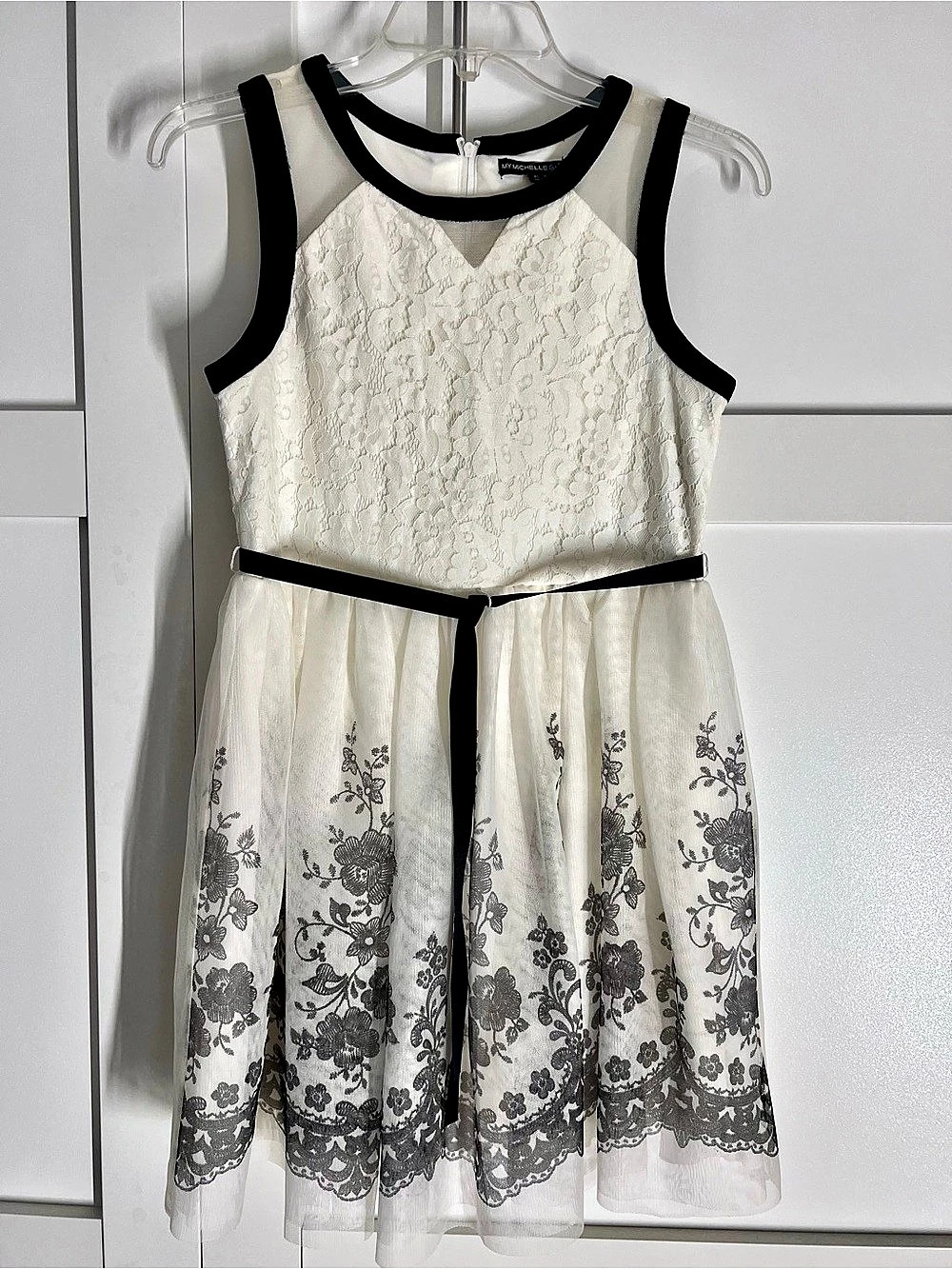 Girls Size 16 Floral Formal Dress